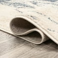 thumbnail image 5 of JONATHAN Y CONTEMPORARY POP 2 x 8 Runner Rug, Marmo Abstract Marbled - Blue/Cream, CTP201B-28, 5 of 8