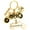 Gold, variant on Riding in Heaven - Motorcycle Cremation Jewelry for Ashes Urn Keychian Lockets for Human Ashes Holder Keyring Pendent for Ashes for Men