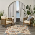 thumbnail image 4 of Nourison Aloha 3'6" x 5'6" Grey Multicolor Farmhouse Rug, 4 of 10