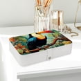 thumbnail image 6 of Toucan Portable PU Leather Jewelry Stand with Removable Compartment, Display Case, Earring Holder, and Organizer Box, 6 of 6