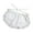 White, variant on Plain Color Maid Waist Apron for Women Vintage Ruffled Frilly Design Half Apron with Pockets for Waitressing and Cosplay