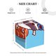 thumbnail image 4 of Balery Sushi Salmon Surfing Porta Pañuelos de Cuero con Estampado – Funda Moderna Cuadrada para Caja de Pañuelos, Dispensador 5x5x5'', 4 of 7