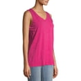 thumbnail image 2 of Time and Tru Women's Mineral Wash Pocket Tank Top, 2 of 6