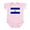 Petal Pink, variant on CafePress - El Salvador Infant Bodysuit - Baby Light Bodysuit, Size Newborn - 24 Months