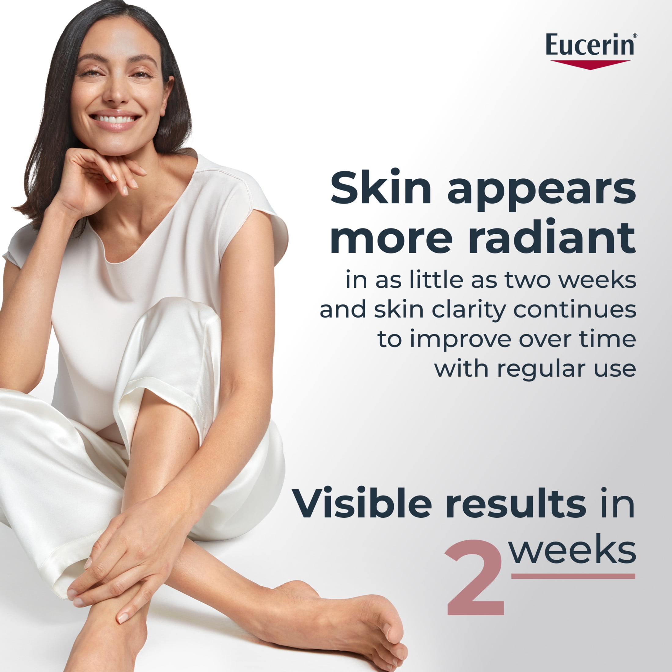 Eucerin Radiant Tone Dark Spot Corrector Body Cream, 7 oz Tube