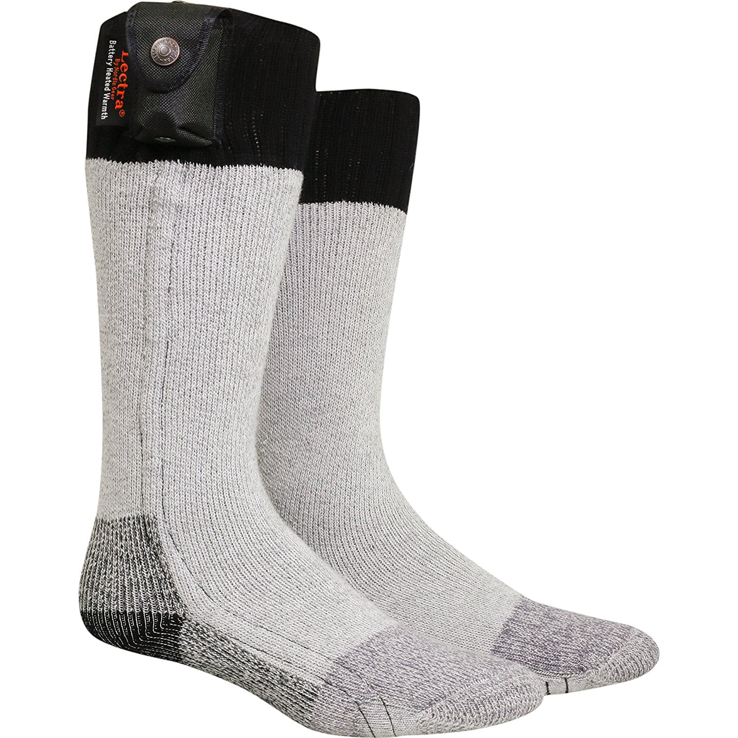 Nordic Gear Unisex Lectra Sox-Electric Battery Heated Socks Medium Black by Rothco