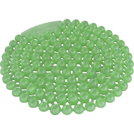 Vectair Systems Wee-Screen Urinal Screen - Lasts upto 30 Days - Splash Resistant, Flexible, Recyclable - 10 / Carton - Green | Bundle of 10 Cartons
