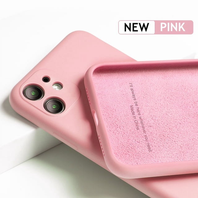Liquid Silicone Phone Case For iPhone 14 13 12 11 Pro XS Max XR X Original Soft Protection Cover For iPhone 12 Mini 7 8 Plus SE2