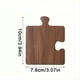 thumbnail image 1 of Manteles individuales, manteles individuales, manteles de mesa, rompecabezas de madera, protección para la mesa, tapete para taza, divertido tapete para taza de nogal, resistente al calor, para mesa d, 1 of 2