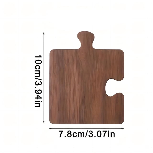 RKSTN Decorative Dragon Wooden Puzzle Tabletop Protection Cup Mat Funny Walnut Cup Heat- for Coffee Table Home Dining