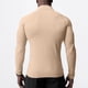 thumbnail image 5 of pstuiky camisas de manga larga para hombre, Protector solar de verano para hombre, transpirable, de color sólido, con cremallera, cuello alto y manga larga. camisetas de hombre xxl, 5 of 5