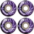 thumbnail image 2 of Spitfire Firebolt Skateboard Wheels 99a 52mm White and Purple, 2 of 2