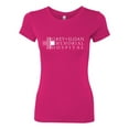 thumbnail image 2 of Grey Sloan Grey's Anatomy Pop Female Slim Fit Junior Tee, Raspberry, Large, 2 of 3