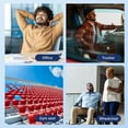 thumbnail image 6 of VUSIGN Cooling Gel Seat Cushion for Long Sitting, Wheelchair Cushions, Gel Chair Cushion for Hip Pain, Gel Seat Cushion for Office Chairs,Gel Car Seat Cushion Breathable, 6 of 7