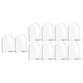 thumbnail image 4 of GUOOL 4x6 inch Acrylic Signs Holder with Stand Double Sided Display Clear Arch Acrylic 10pcs, 4 of 9