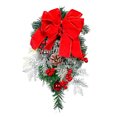 thumbnail image 2 of Feliz Navidad Decoraciones para puertas para el hogar Garland Navidad Adornos para árboles colgantes Wdftyju Para estrenar, 2 of 8