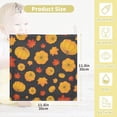 thumbnail image 2 of SKYSONIC 5 PCS Maple Leaves Baby Muslin Washcloths, Autumn Pumpkins Face Towel Burp Cloths Ultrasoft Absorbent Cotton Bath Wipes Towels for Newborn Boys Girls, 2 of 7