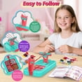thumbnail image 3 of Kit para hacer pulseras Friendship Cmiolacuna con 3 estilos de hilo, 3 of 8