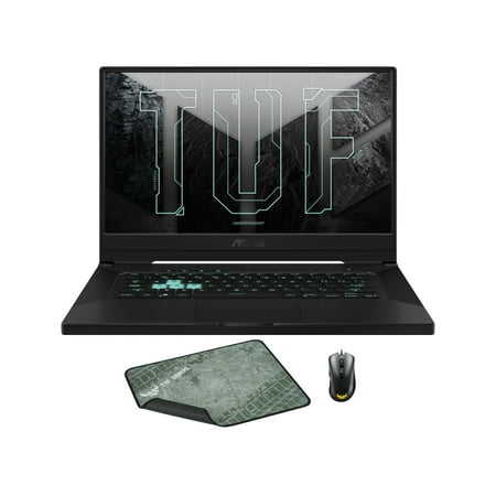 ASUS TUF DASH F15 Gaming & Entertainment Laptop (Intel i7-11370H 4-Core, 24GB RAM, 4TB PCIe SSD, 15.6" Full HD (1920x1080), NVIDIA RTX 3060, Wifi, Win 10 Home) with TUF Gaming M3 , TUF Gaming P3