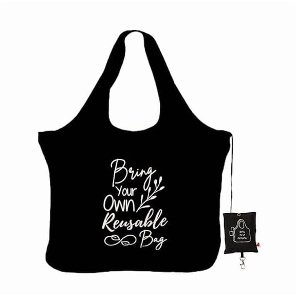 IVILLAGE Foldable Reusable Polyester Bags for Shopping and Daily Essentials | Stylish Designer Tote and Shopper Bag | Compact, Lightweight, and Eco-Friendly with 12Kg Capacity