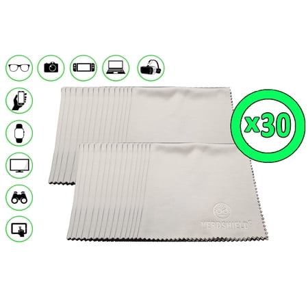 NerdShield Microfiber Cleaning Cloth Pack 30 price history on PriceWatchPro