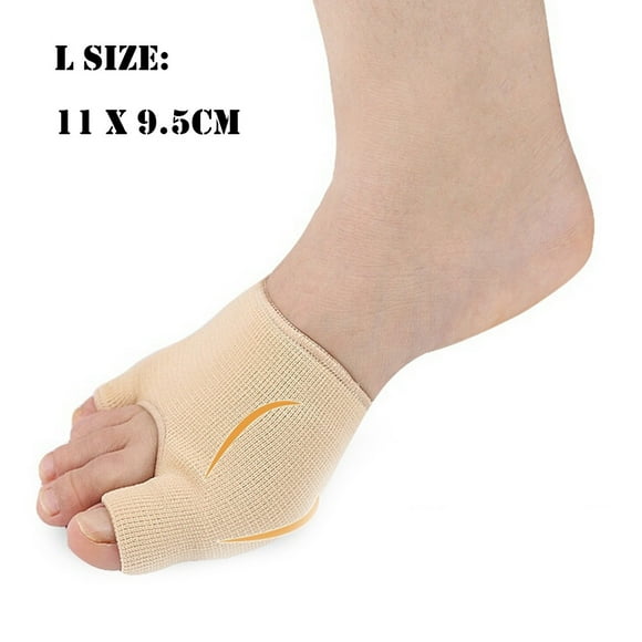 Cojín para aliviar el dolor de dedos, corrector de hallux valgus, acolchado ergonómico, material transpirable, para molestias en los pies, soporte ortopédico, almohadilla para aliviar el