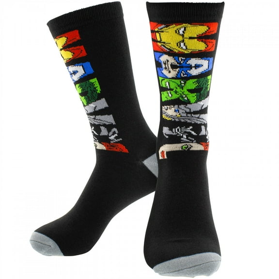 Marvel Heroes Logo Crew Socks
