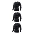 thumbnail image 4 of Qarigey Ropa interior térmica para hombre, medias de secado rápido, camisetas para correr de invierno, ropa de compresión, ropa deportiva, Type1 NO1, 4 of 6