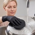 thumbnail image 4 of Steel Sponge for Stainless Steel Pans, Professional Croppable Scrubber for Heavy Duty Burnt On Stain Removal, Leaves No Scratches, Mirror Shine Restorer for Cookware, 4 of 8