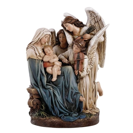 CB Catholic YS865 7 in. AG Song of Angels Figurine