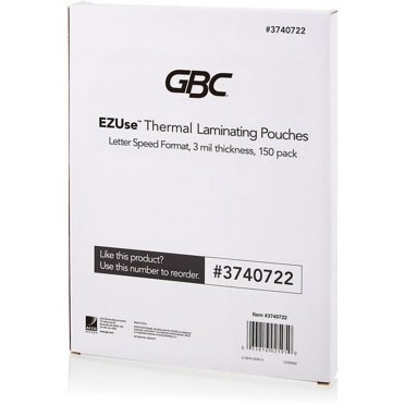 GBC SelfSeal Self-Adhesive Laminating Pouches And Single