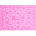 thumbnail image 1 of Ahgly Company Indoor Rectangle Oriental Pink Traditional Area Rugs, 5' x 7', 1 of 4