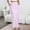 Purple, variant on ClodeEU Women's Satin A Line Skirt with Side Pockets,Solid Color Silky Midi Skirt Beige,Women's Plus L
