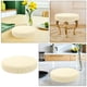 thumbnail image 3 of IDEANATEGRATE 4Ud Fundas Elásticas Beige Para Sillas Redondas Protector Lavable Para Comedor Y Barra, 3 of 8