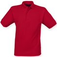 thumbnail image 2 of Henbury Mens Short Sleeved 65/35 Pique Polo Shirt, 2 of 3