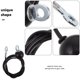 thumbnail image 3 of unbranded Cable Polea Fitness Para Ejercicios En Casa Con Resistencia Y Flexibilidad Ajustable, 3 of 8