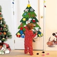 thumbnail image 3 of Árbol de Navidad de fieltro JanHm Set de Bricolaje para niños decoraciones, 3 of 5