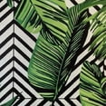 thumbnail image 6 of WYYP Palm Leaf Pattern Round Table Cover 100% Polyester Fiber Great for Home Kitchen/Parties/Holiday Dinner White, 6 of 8