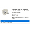 thumbnail image 2 of Front Engine Mount Bolt - Compatible with 1996 - 2009 Mercedes-Benz E320 1997 1998 1999 2000 2001 2002 2003 2004 2005 2006 2007 2008, 2 of 2