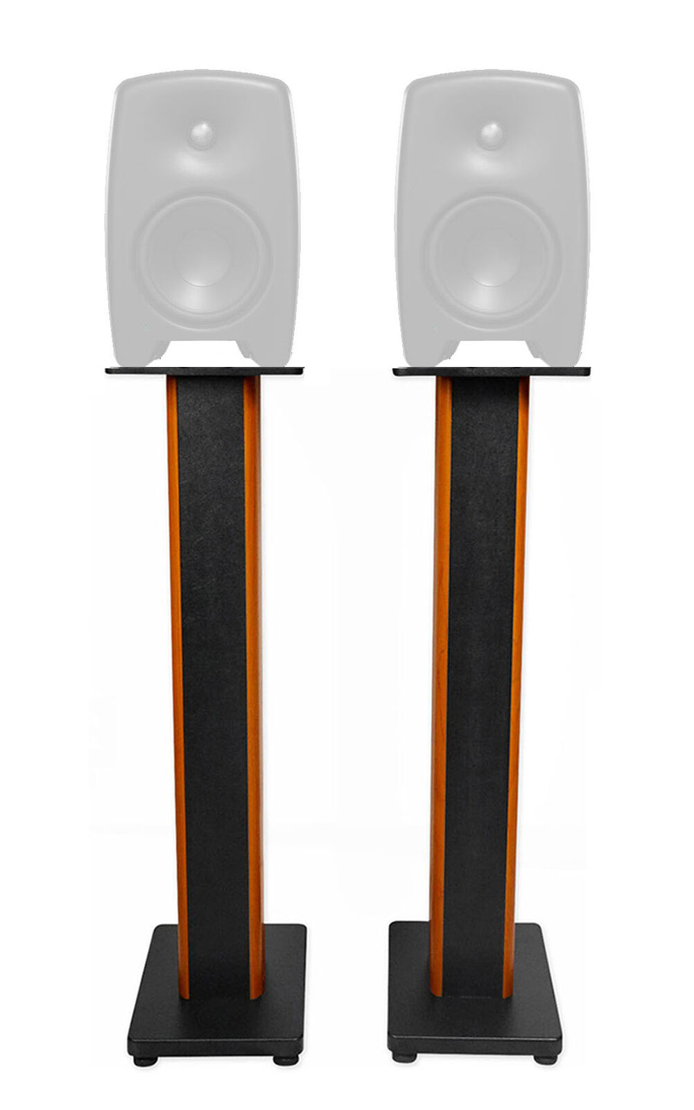 Rockville 36” Studio Monitor Speaker Stands For Genelec M030AM Monitors