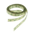 thumbnail image 1 of segolike 4 Yard Flower Satin Ribbon Rolls Silk Ribbon for Crafts Gift Wrap Ribbons Polyester Ribbon 10mm Wide for Wedding Embellishment Gift Packing Craft Bows Yellow, 1 of 9