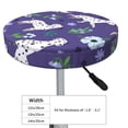 thumbnail image 4 of Bingfone Cute Dog Padded Round Bar Stool Cover Cushion with Elastic Fabric Round Chair Seat - Cute Dog, 4 of 7