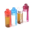 thumbnail image 2 of Inteprter 4 Piezas Botella de Rapé Botellas de Vidrio Recargables Multicolores Estuches de Medicina Electrónica, 2 of 6
