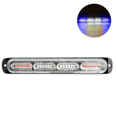 

BESTYO 24LED 72W Emergency Strobe Lights Bar Truck 12-24V Car Warning Flashing Lamp Bar