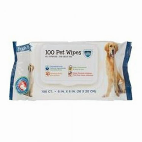 Creative Pet Group PIB400 6 x 8 in. LID Every Day Wipes - 100 Count