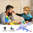 thumbnail image 1 of Avión Universal Ehuebsd Modelo de Avión Eléctrico Luz Flash Juguetes de Sonido para Niños, 1 of 5