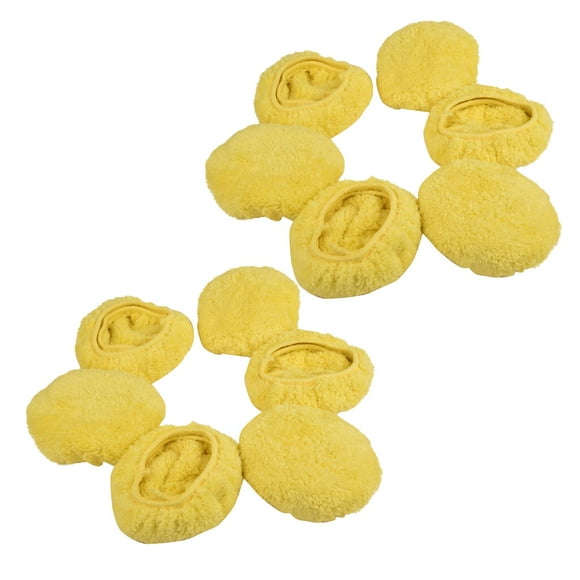 12Pcs Window Cleaner Pad Microfiber Glass Cleaner Robot Parts Cleaning Pad