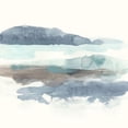 thumbnail image 2 of Vess, June Erica 12x12 White Modern Wood Framed Museum Art Print Titled - Coastline Sketch I, 2 of 4