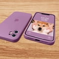 thumbnail image 4 of Funda De Terciopelo Borde Cuadrado (Cubierta De Cámara) iPhone 11 11Pro 11ProMax Caso De Silicona Del Teléfono De La, 4 of 4