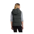 thumbnail image 2 of MERCER+METTLE Women's Puffy Vest | Hooded Puffer Vest for Women, Water Repellent, Breathable, Lightweight Insulation - Anchor Grey XL, 2 of 4